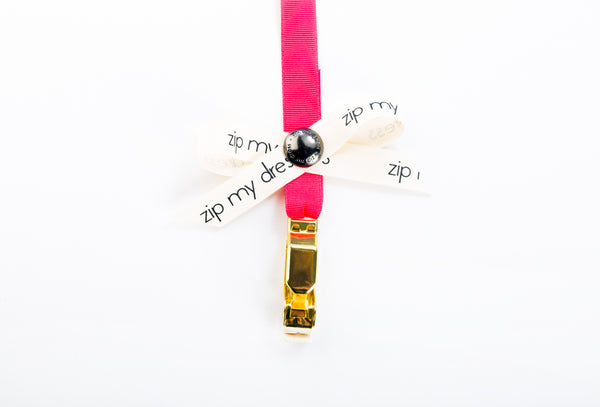 <strong>zip my dress<sup>®</sup></strong> Pink ribbon