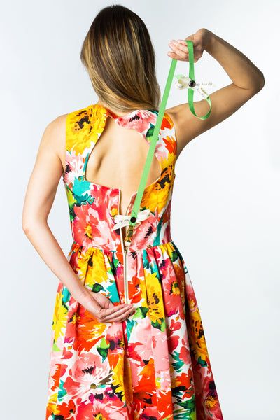 <strong>zip my dress<sup>®</sup></strong> Green ribbon